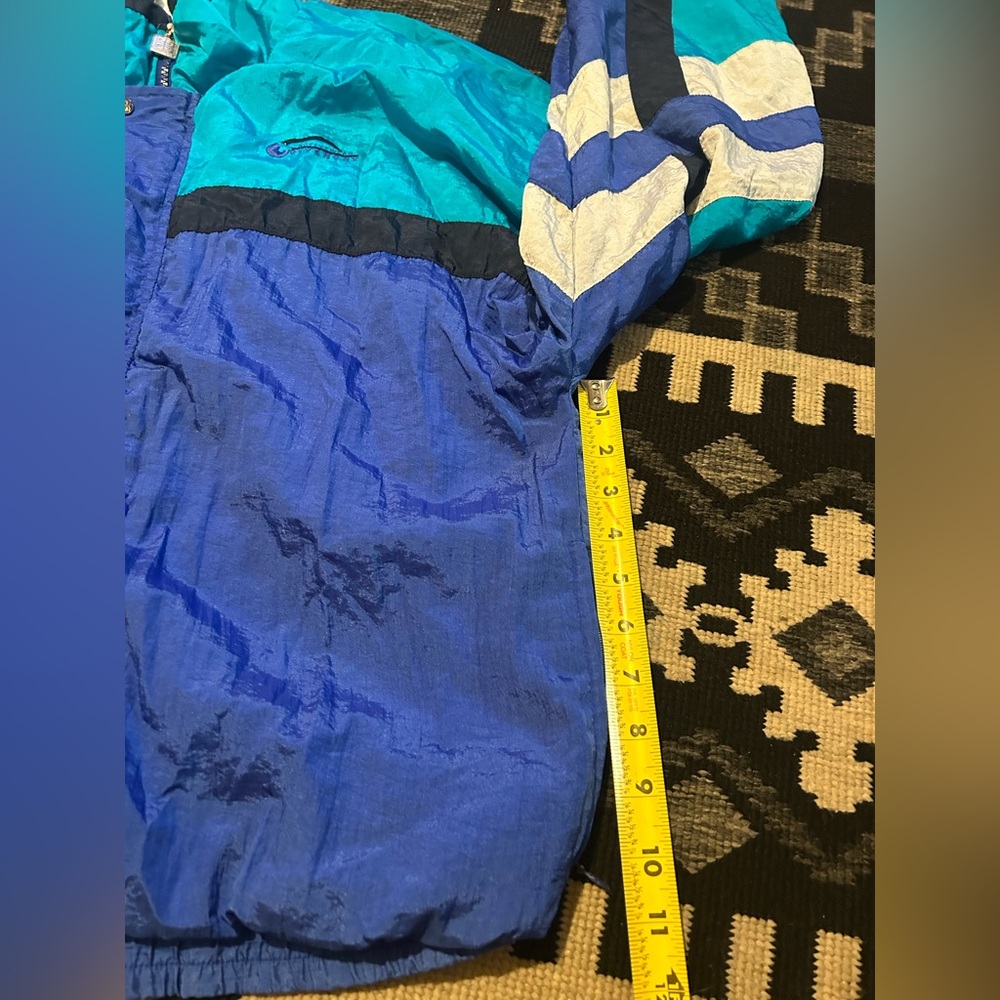 Vintage Givenchy Blue and Navy Windbreaker - Picture 7 of 8
